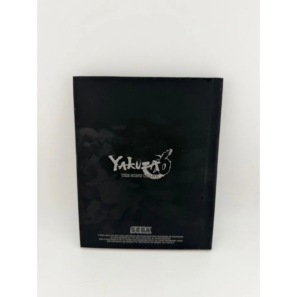 Yakuza 6 The Song of Life Essence of Art Edition Sony PS4 Art Book Case SEGA